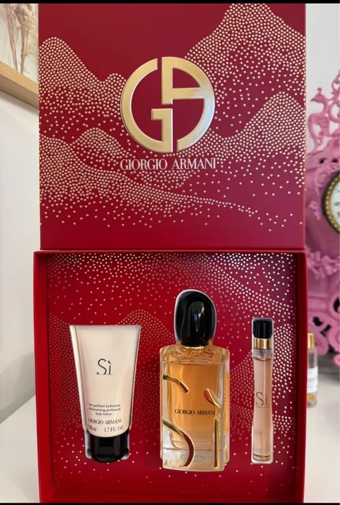 Coffret parfum sì armani