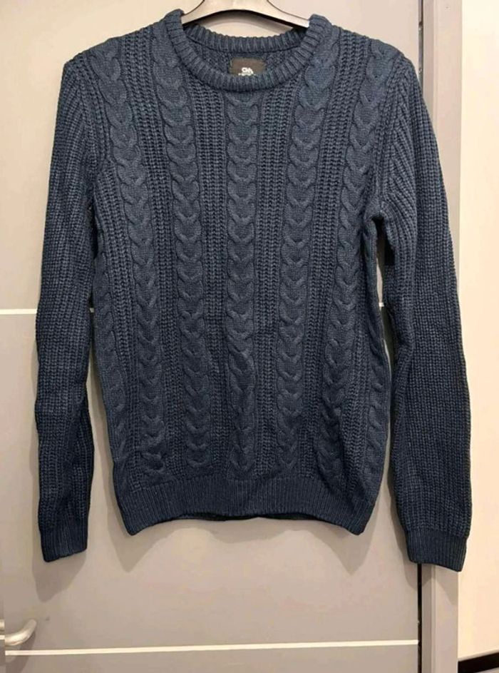 Pull homme C&A homme L marine neuf