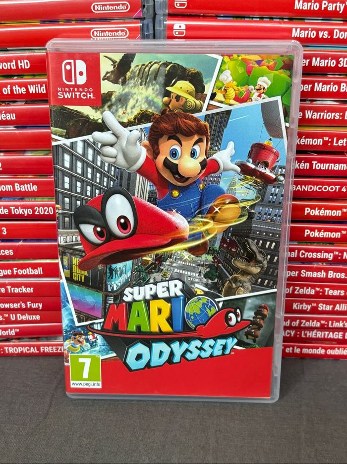 Jeu switch super Mario odyssey