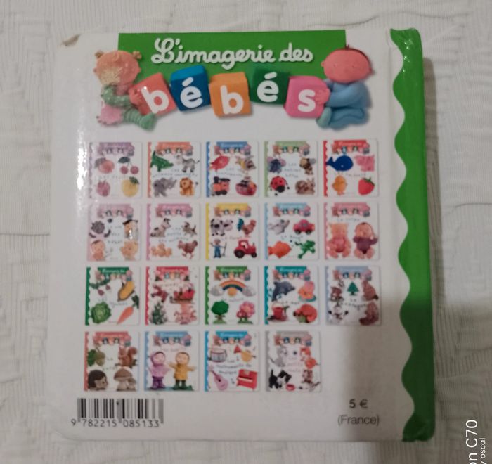 Livre cartonné L imagerie des bébés La nature Fleurus - photo numéro 4