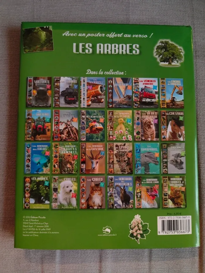 Livre Les arbres Piccolia Tout un monde en photos - photo numéro 2