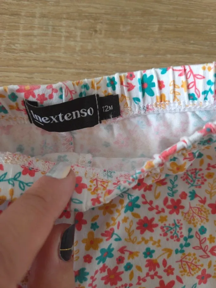 Legging fleuri 12 mois - photo numéro 3