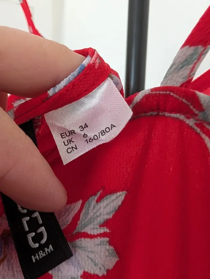 Robe longue été T.34 H&M - photo numéro 5