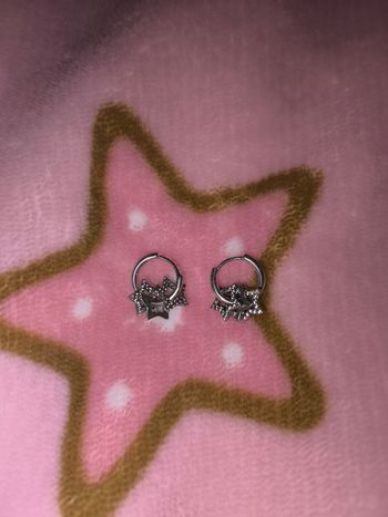 Magnifiques boucles d'oreilles/petites créoles 