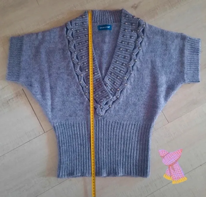 Pull surpull débardeur chaud laine Vintage T unique