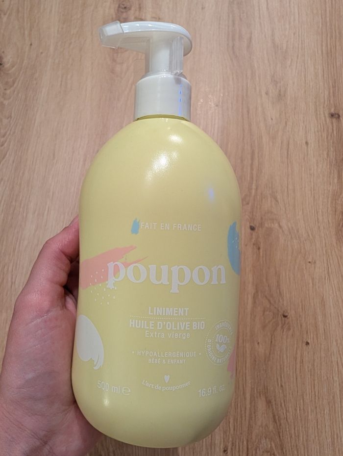 Liniment 500mL, à l'huile d'olive, neuf, Poupon (Monjour) - photo numéro 2