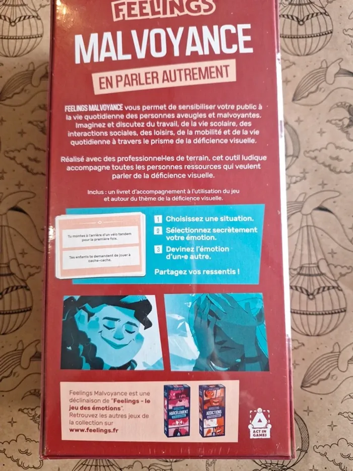 Jeu Feelings Malvoyance Neuf En Soldes - photo numéro 2