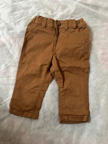 Pantalon marron 6 mois kiabi