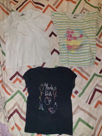 Lot 3 tee-shirts 8 ans