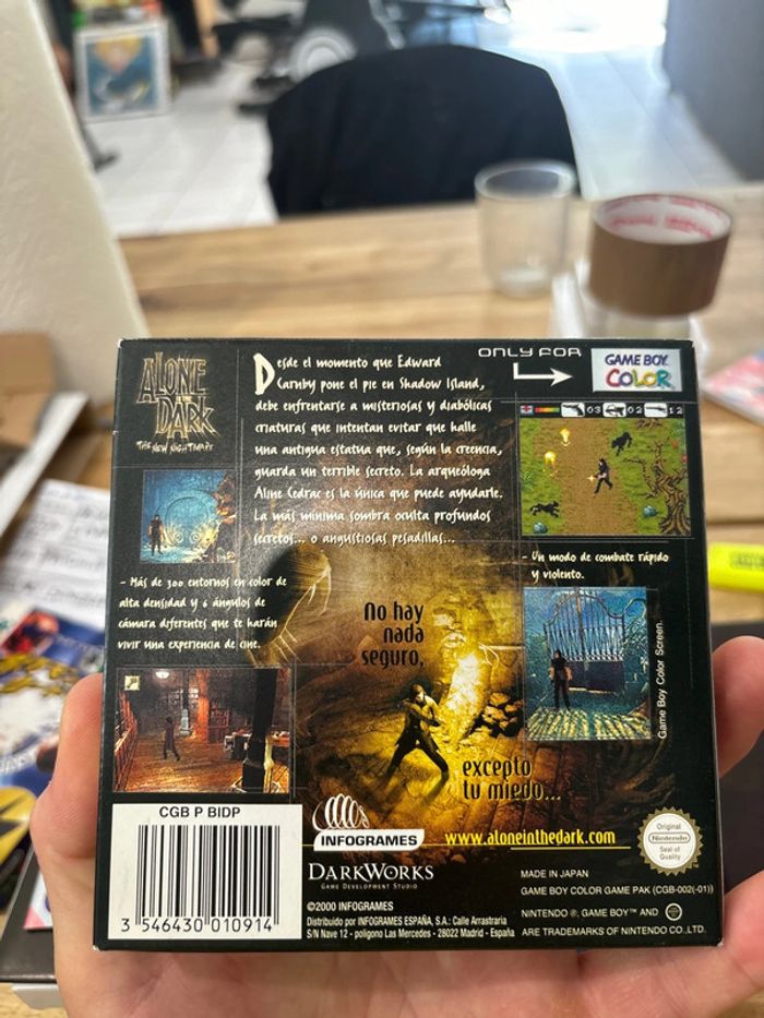 Alone in the Dark : The New Nightmare - Nintendo Game Boy Color / GBC - photo numéro 2