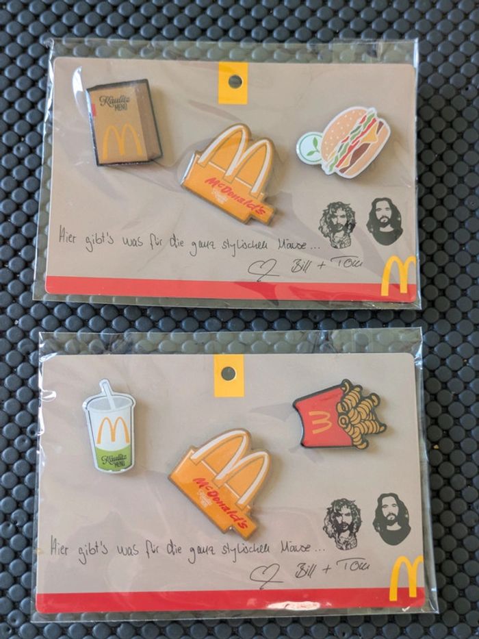 Pin's Tokio hotel X Mcdonald's série limitée Allemagne