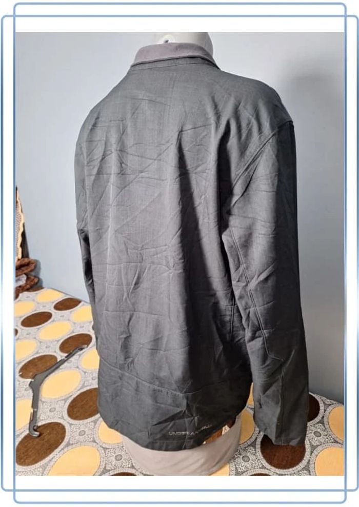 Veste vintage mi saison under amour homme noir - taille XL - 3D (342) - photo numéro 9