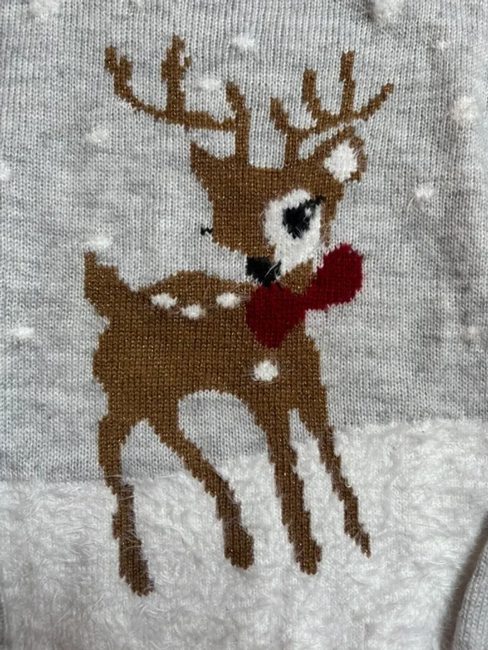 Pull d’hiver Camaïeu 7 ans - porté 1 fois - photo numéro 3