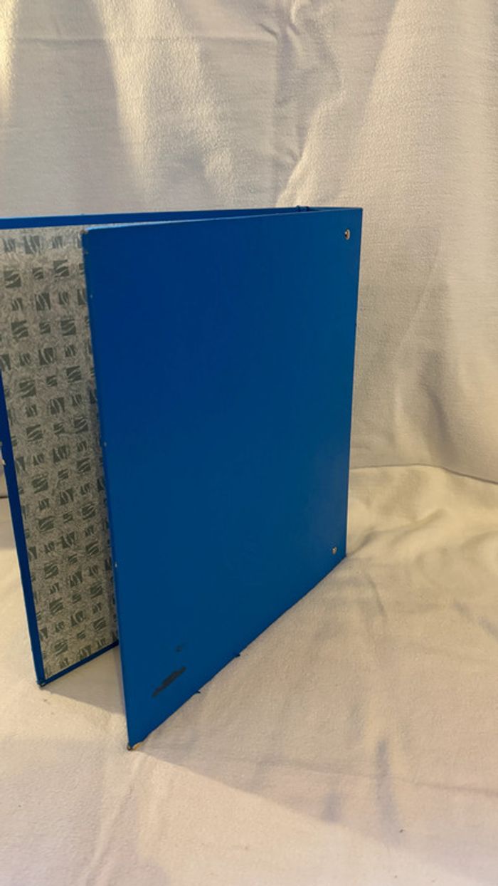 Classeur Bleu A4 - photo numéro 7