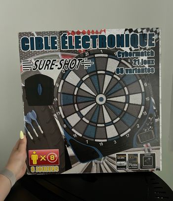 Cible fléchettes électronique