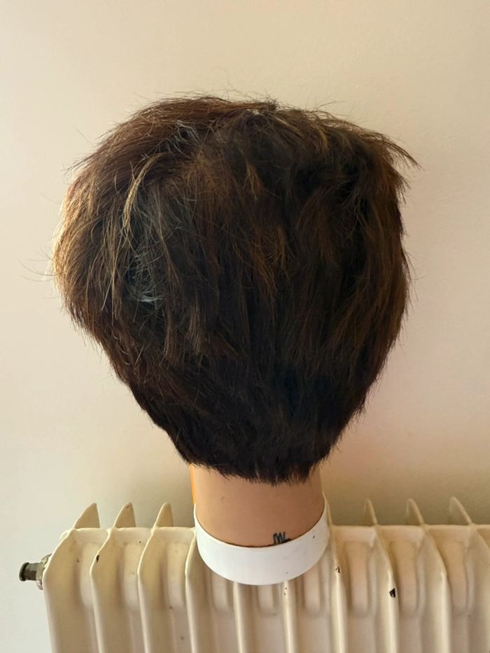 Tête malléable professionnelle de coiffure - Idéale formation/entraînement - photo numéro 3