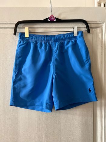 Short de bain bleu méditerranéen 8 ans - Ralph Lauren