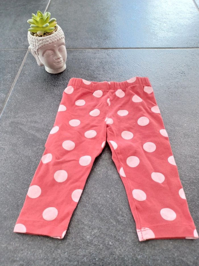 Leggings rouge à poid.