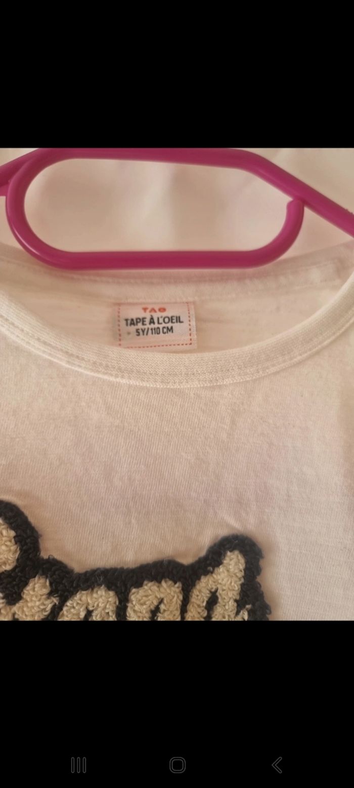 T-shirt tape à loeil 5 ans - photo numéro 2