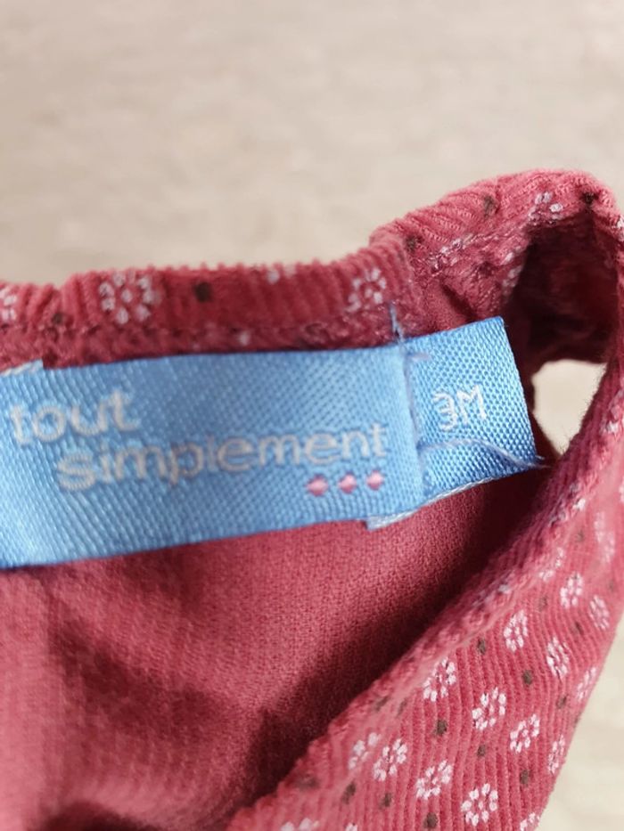 Robe 3 mois Tout Simplement - photo numéro 2
