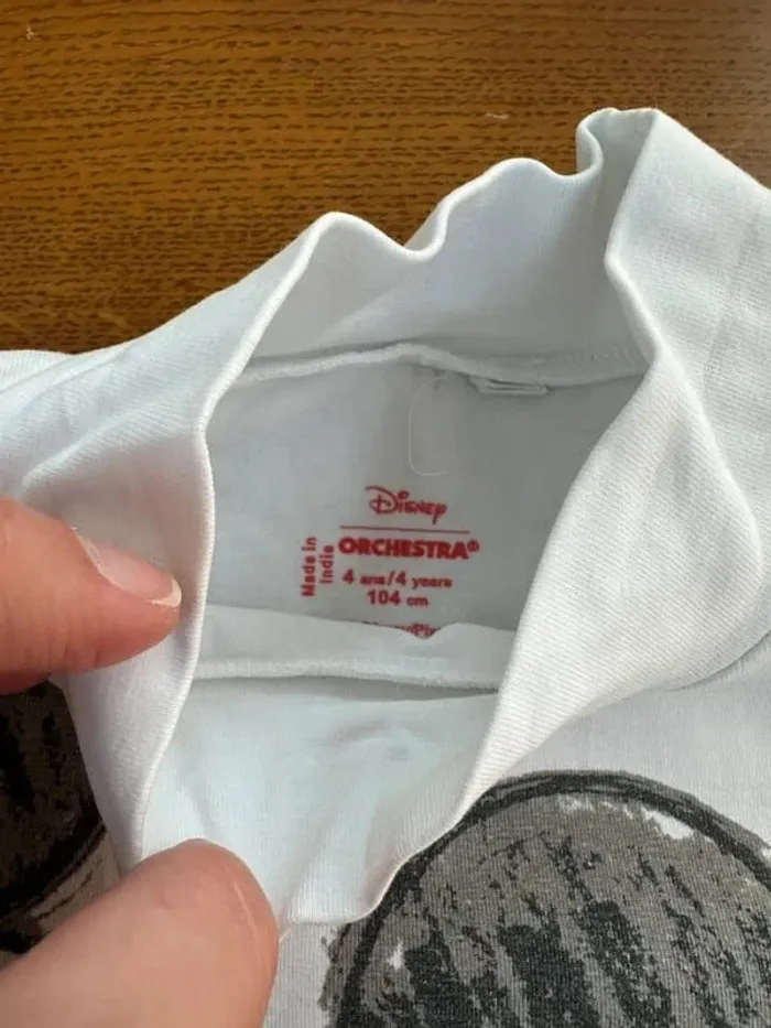 T-shirt manche longue Mickey et Donald 4 ans - photo numéro 5