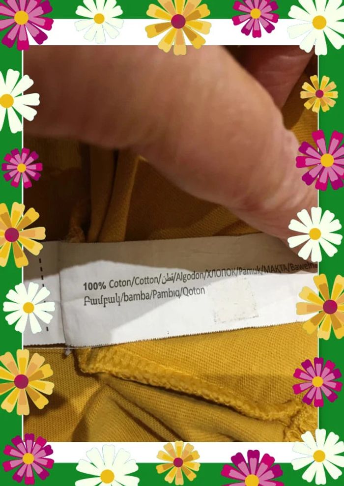 T-shirt moutarde tape à l’œil - photo numéro 4