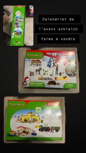 Calendrier de l’avent ferme schleich