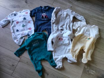 Lot de 6 pyjama velours 