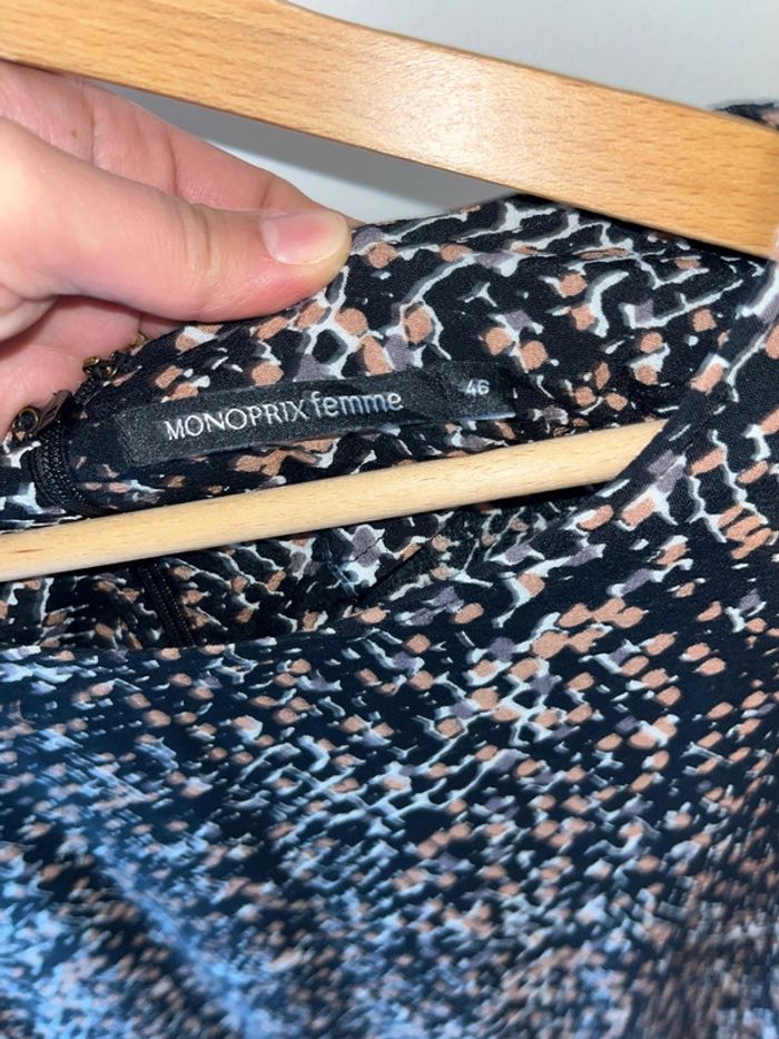Robe à Motifs Monoprix taille 46 - photo numéro 4