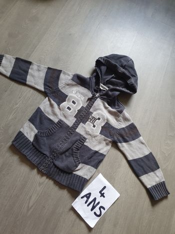 Gilet 4ans garçon