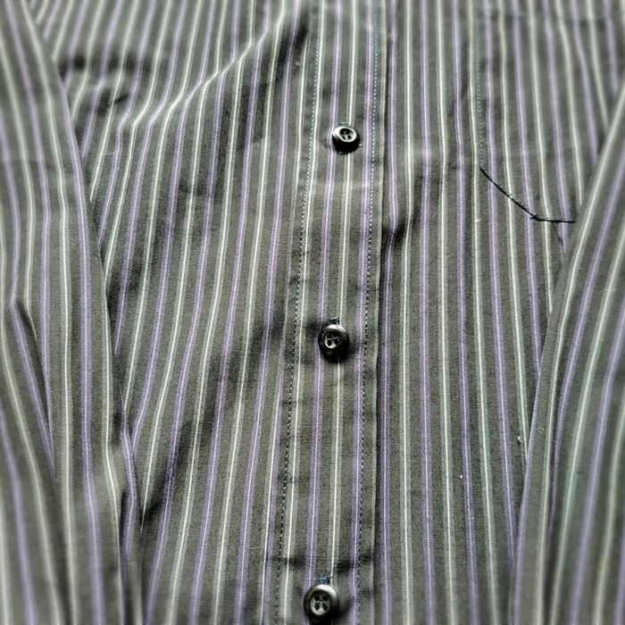 Chemise Master Class slim fit XL – rayures grises fines – manches longues – style habillé élégant - photo numéro 2