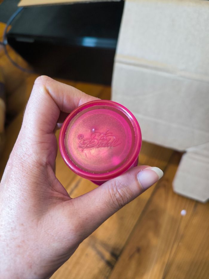 Lot d'objets Diddl : taille-crayons, crayons de bois et corbeille à papier - photo numéro 3