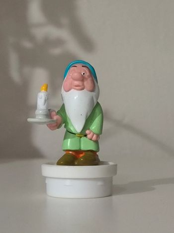 Vintage bouchon Smarties Disney  dormeur de blanche neige