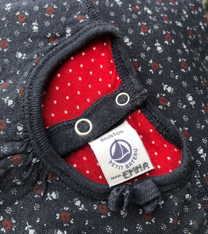 Robe Petit Bateau 6 mois - photo numéro 3