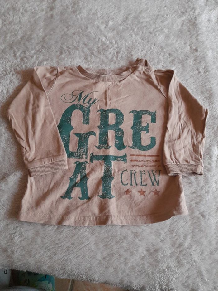 T-shirt "My great crew"