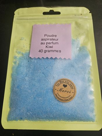 Poudre aspirateur au parfum kiwi