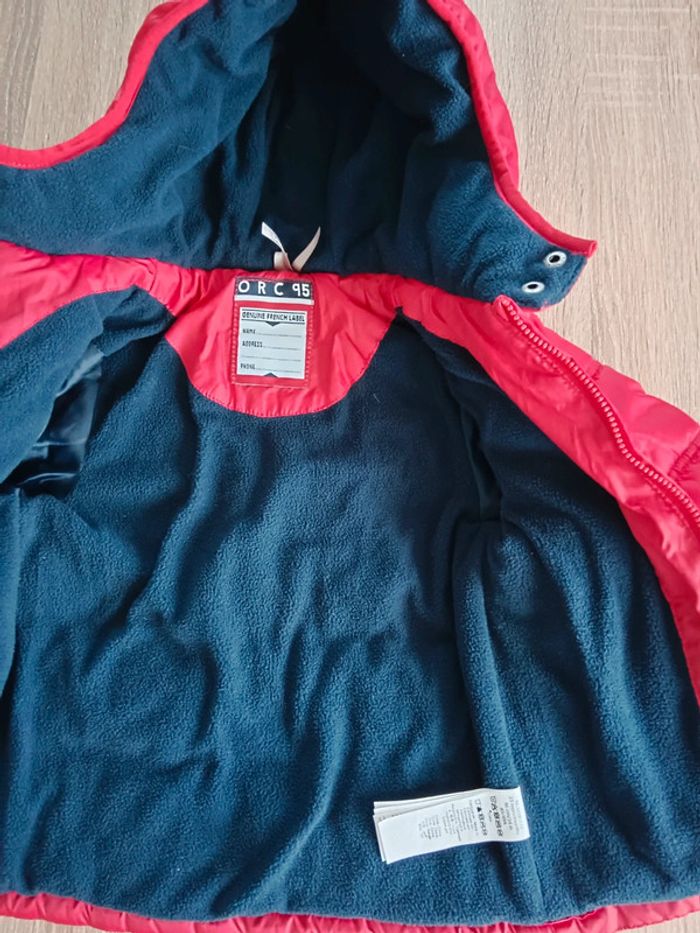 Doudoune rouge Orchestra 23 mois - photo numéro 7