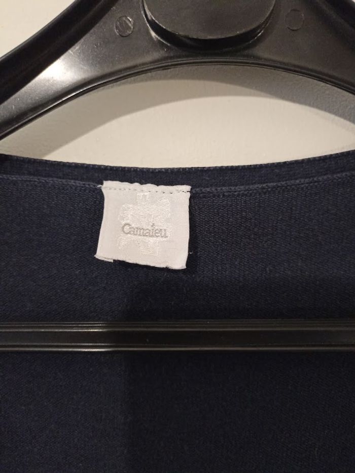 Gilet Cardigan Bleu Marine Camaïeu - Chic et Polyvalent ! - photo numéro 5