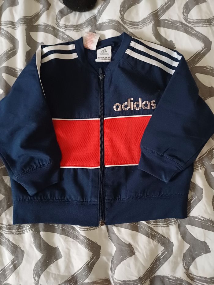 Veste adidas style jogging 2 ans