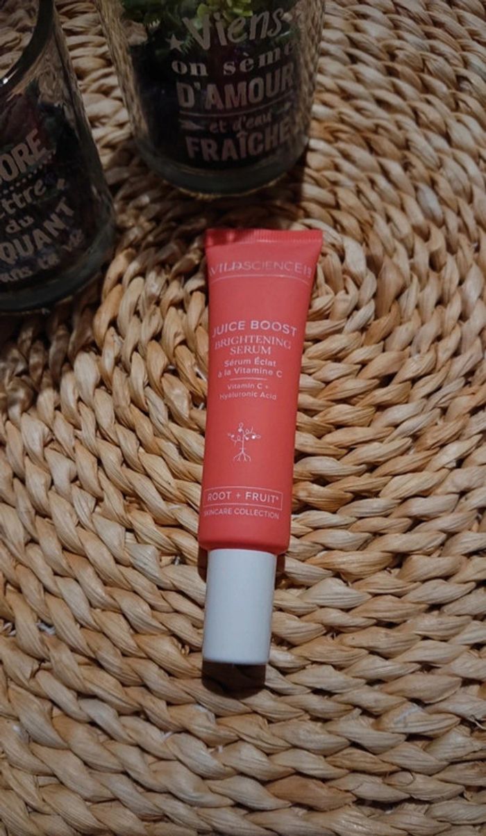 sérum éclat vitamine C "Wild science"