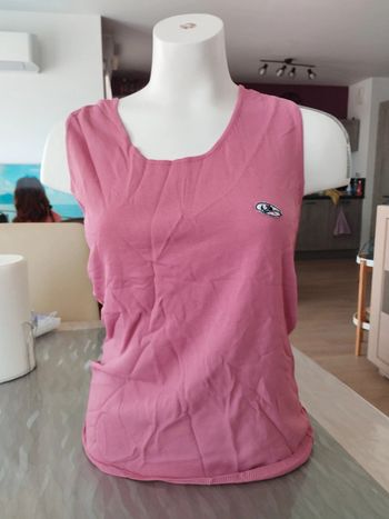 Débardeur coton taille 42 rose