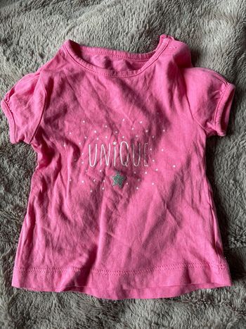 T-shirt rose 3 mois