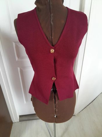 Petit gilet sans manches tendance neuf
