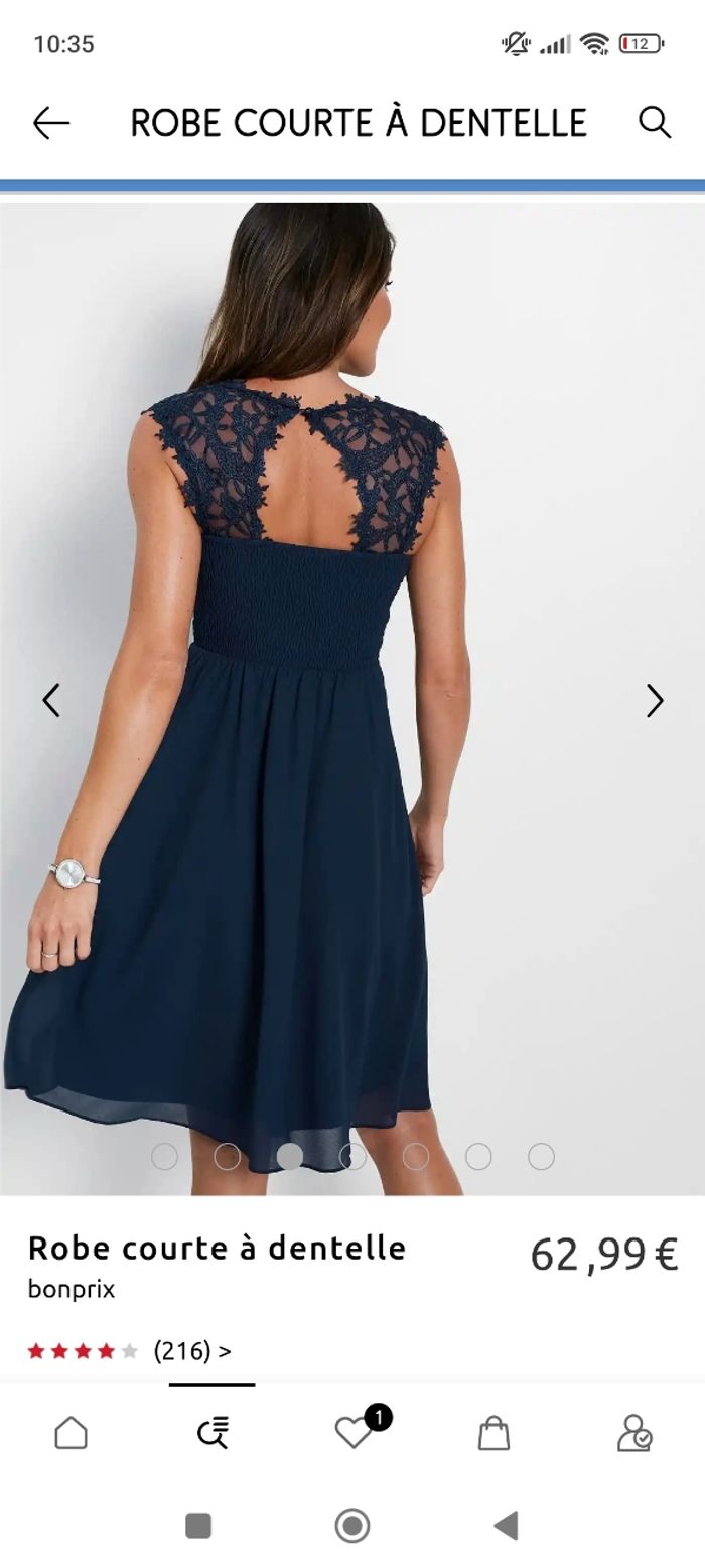 Belle robe dentelée neuve - photo numéro 4