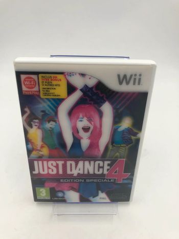 Jeu vidéo Just Dance 4 edition spéciale sur console Nintendo Wii