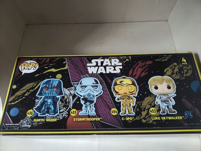 Funko Pop! Star Wars – Pack de 4 figurines (Édition spéciale) - photo numéro 2