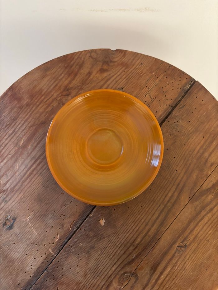 Vintage lot de 4 tasses et soucoupes Arcopal volcan - photo numéro 5