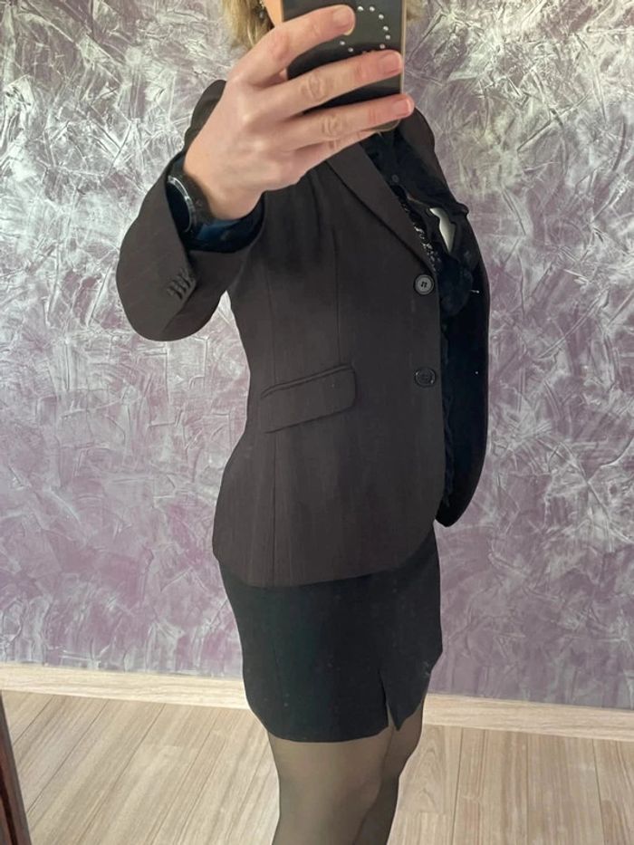 Superbe blazer gris foncé - photo numéro 5