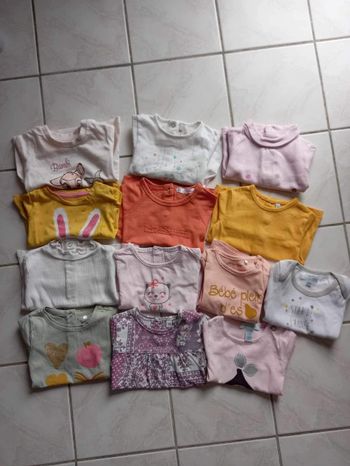 Tee shirt manches longues en lot ou à l’unité