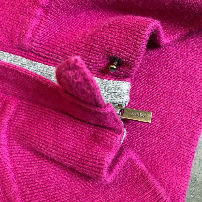 Pull fuchsia coton cachemire stretch M Celio - photo numéro 2
